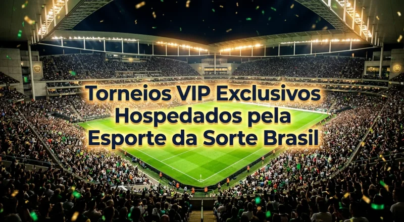 Torneios VIP Exclusivos Hospedados pela Esporte da Sorte Brasil